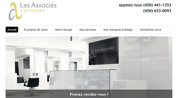 Les Associés Coiffeurs en ligne