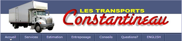Les Transports Constantineau en ligne