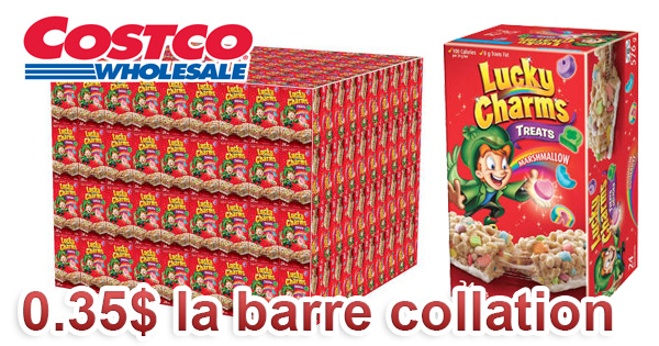 Lucky Charms – Palette de barres de collation en gros