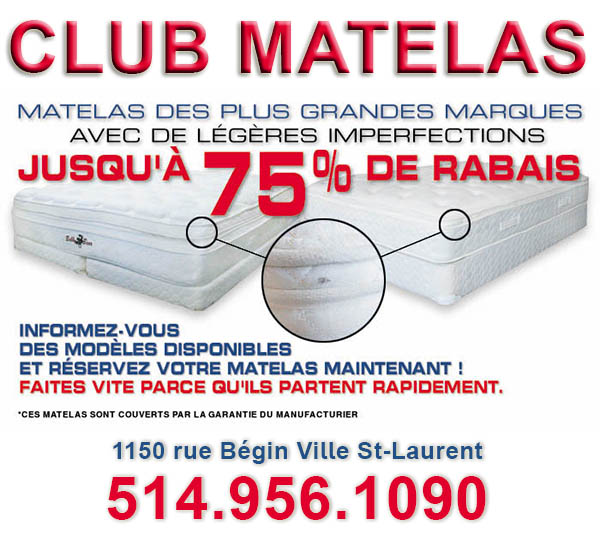 Matelas Montreal