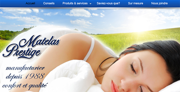 Matelas Prestige en ligne