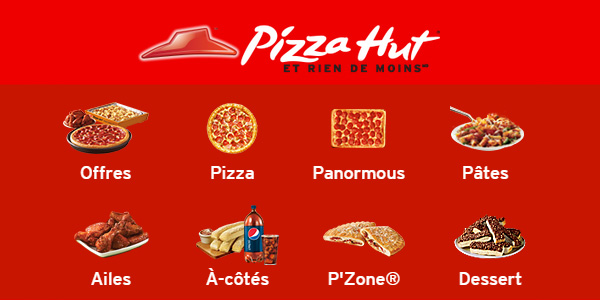 Menu Promotions Pizza Hut