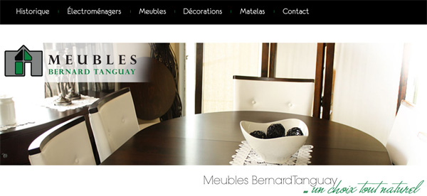 Meubles Bernard Tanguay en ligne