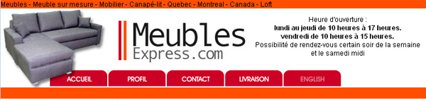 Meubles Express en ligne