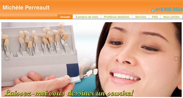 Michèle Perreault Denturologiste en Ligne