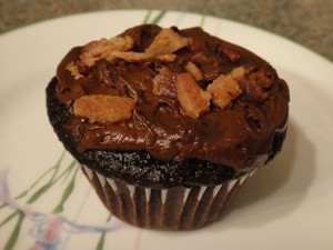 Muffin-Cupcake au bacon