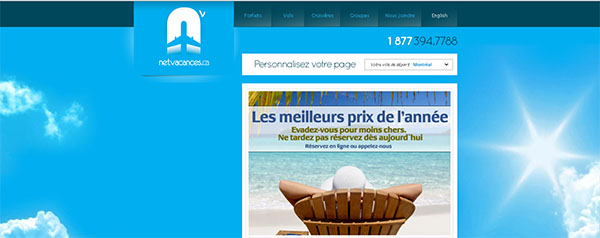 Netvacances en ligne