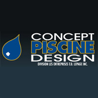 Logo Piscine Concept Design