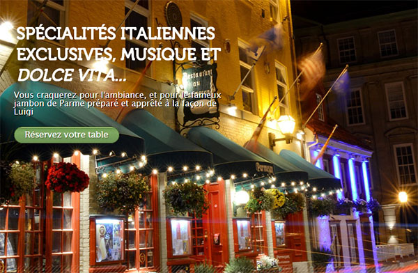 Restaurant Parmesan en Ligne