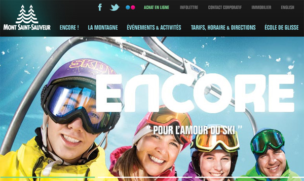 Ski Mont Saint Sauveur en ligne