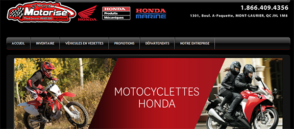 Sport Motorisé Honda en Ligne