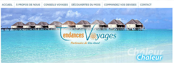 Tendances Voyages en ligne