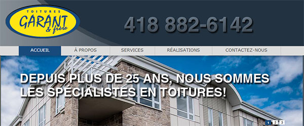 Toitures Garant en ligne