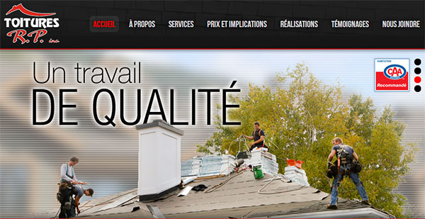 Toitures RP en ligne