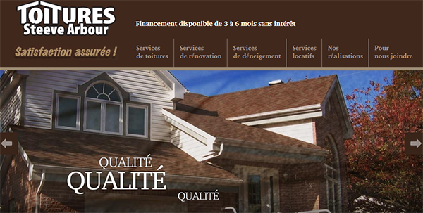 Toitures Steeve Arbour en ligne