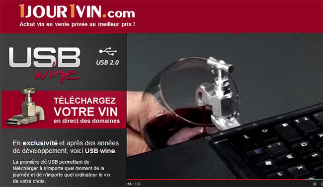 USB Wine en Ligne