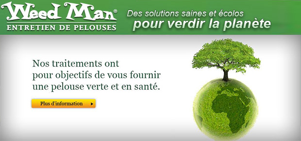 Weedman - Traitements pour une pelouse verte et en santé