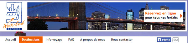 Weekend Express en ligne