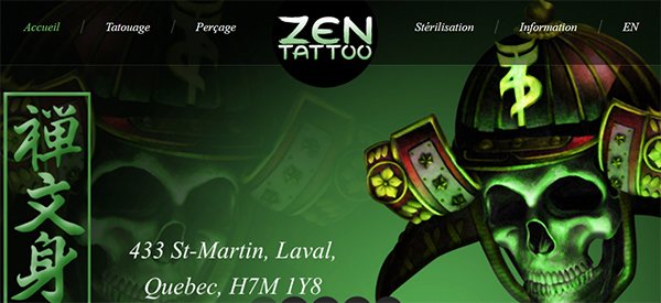 Zen Tattoo en Ligne