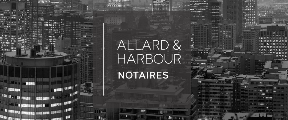 Allard & Harbour Notaires en Ligne