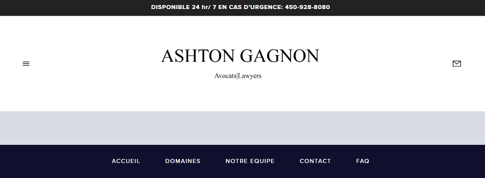 Ashton Gagnon Avocats en Ligne 