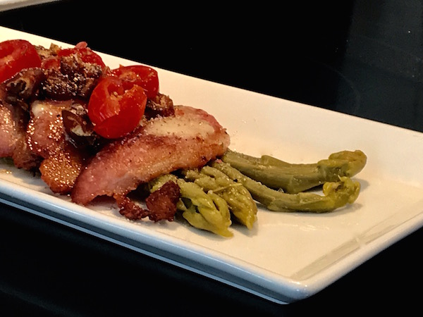Asperges, Bacon et Petites Tomates Cerises 2