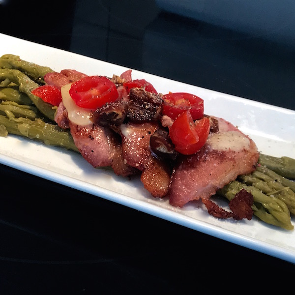 Asperges, Bacon et Petites Tomates Cerises 6