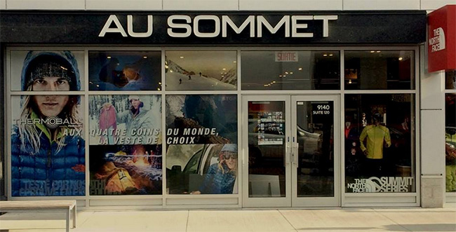 Au Sommet - Vêtements Sports Hommes, Femmes et Enfants