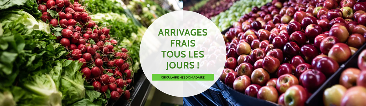 Arrivages frais tous les jours à la Fruiterie Potager Saint-Eustache - Blainville