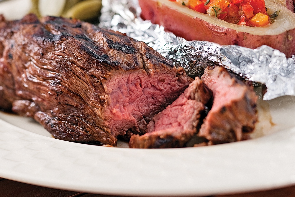 Bavette de Boeuf Marinée à la Bière