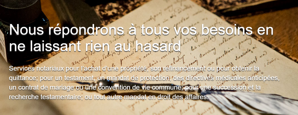 Beaudoin Notariat en Ligne