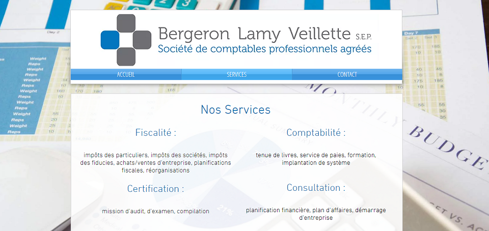 Bergeron Lamy Veillette CPA en Ligne 