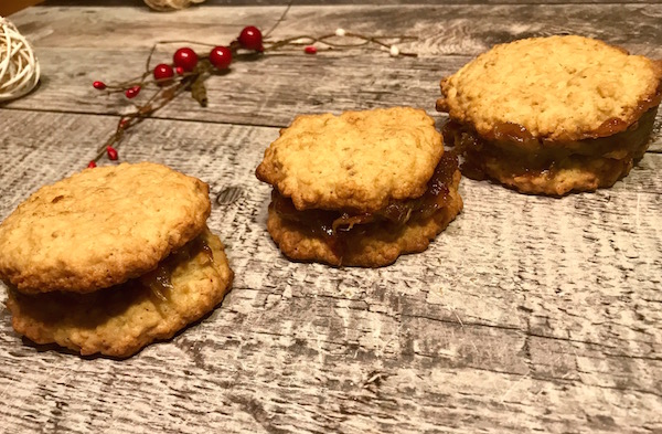 Biscuit à L'avoine Garni de Dattes 
