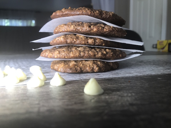 Biscuits à L’avoine et Pépites de Chocolat Blanc 9