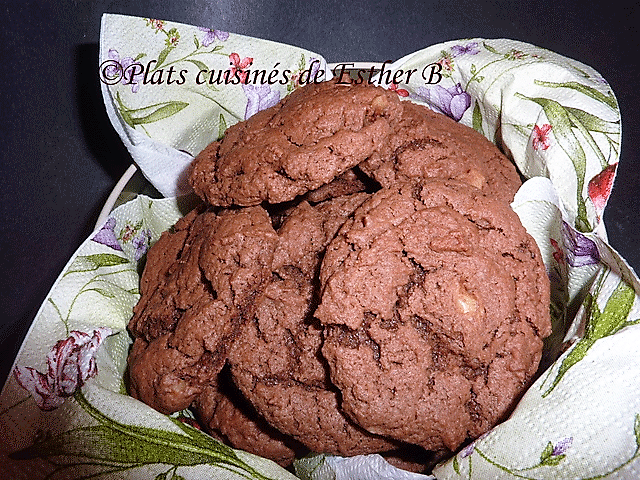 Biscuits au Chocolat et Fromage en Crème 1