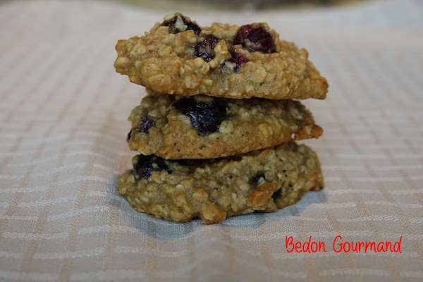 Biscuits Moelleux à L'avoine et Bleuets 2