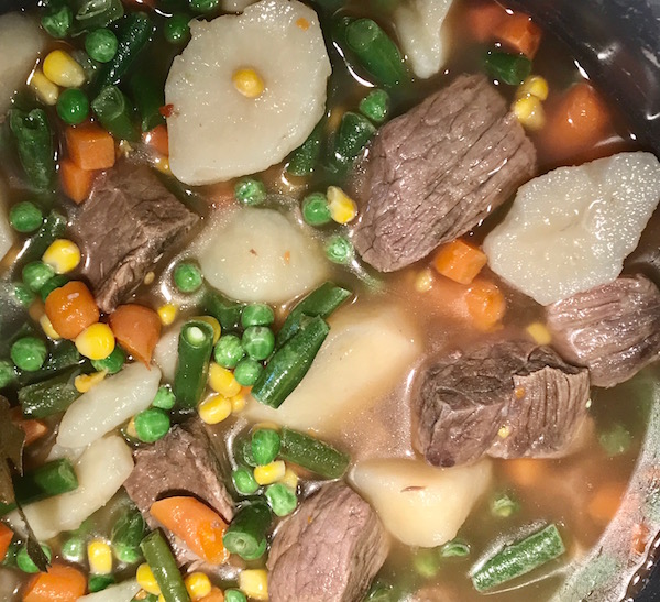 Boeuf et Légumes à L'autocuiseur 2