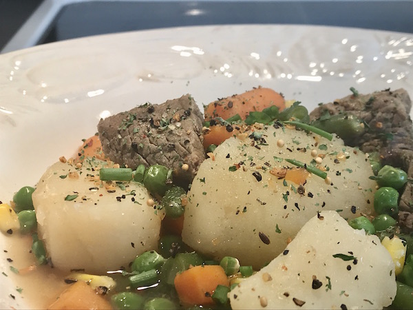 Boeuf et Légumes à L'autocuiseur