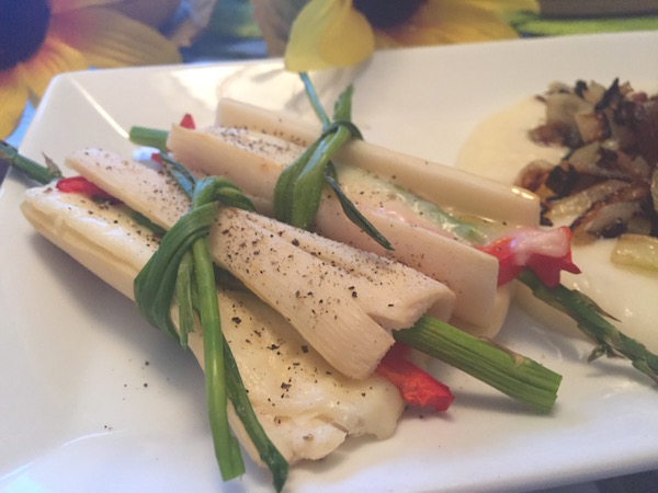 Boeuf sur Purée de Pomme de Terre avec Coeur de Palmier 1