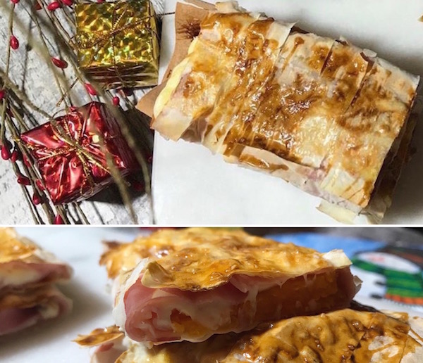 Bouchée Feuilleté Jambon Forêt-Noire et Fromage 12