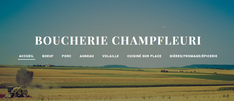 Boucherie Champfleuri en Ligne