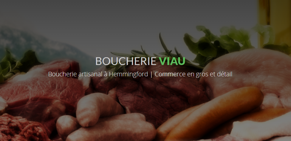 Boucherie Viau en Ligne