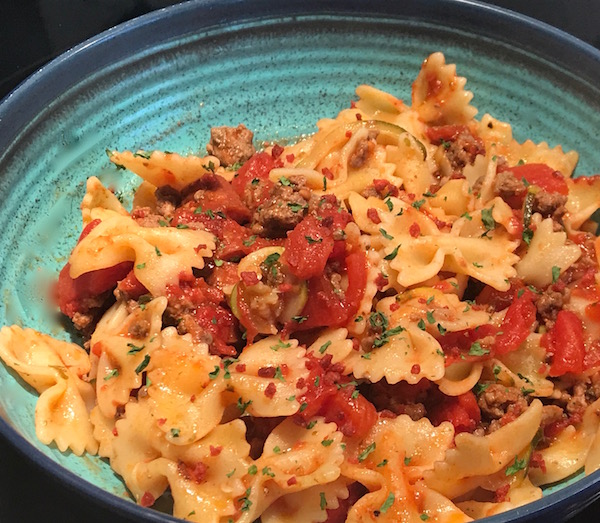 Boucles Boeuf Haché et Tomates 2