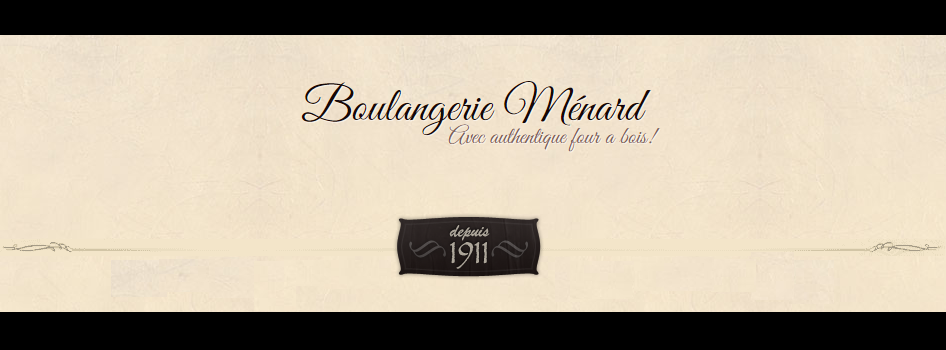 Boulangerie Ménard en Ligne