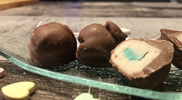 Boule de Chocolat à la Vanille 