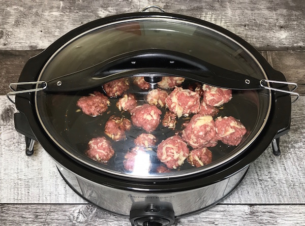 Boulettes Boeuf Haché Farcies de Fromage à la Mijoteuse 8