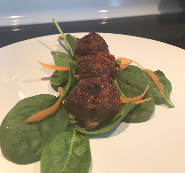 Boulettes de Boeuf Sauce Piquante 3