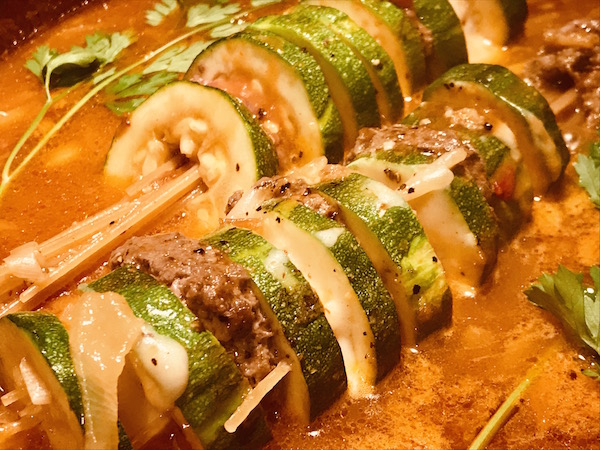 Brochettes Zucchinis, Boeuf et Fromage 5