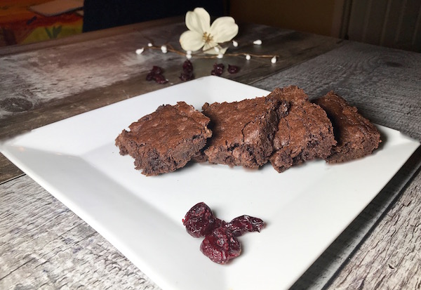Brownies aux Canneberges 1