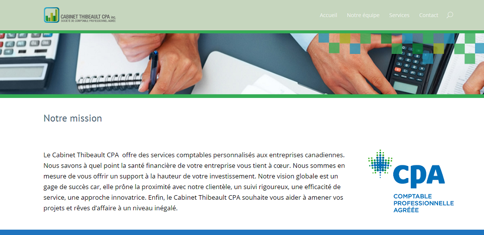 Cabinet Thibeault CPA Inc. en Ligne 